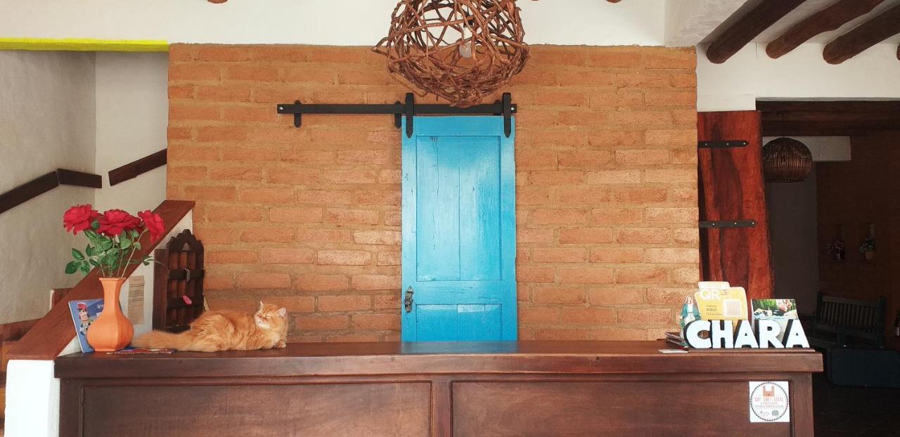Casona Chara Hotel Barichara Exterior photo